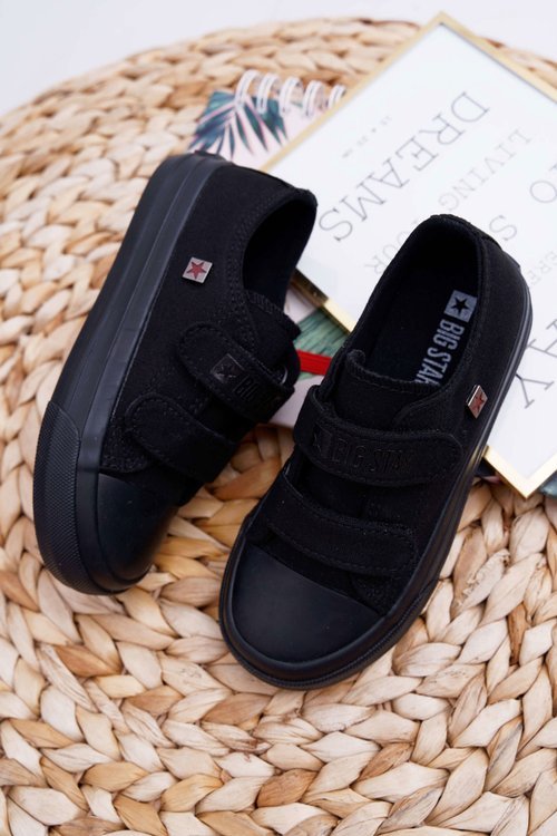Velcro Sneakers Big Star FF374095 Black